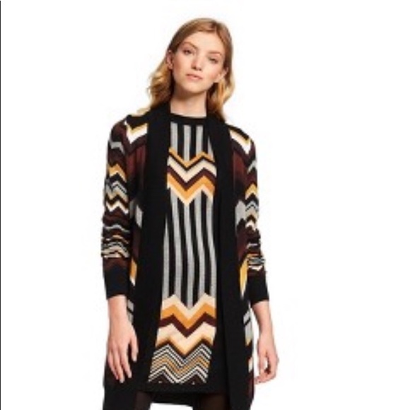Zig Zag Stripes Patchwork Cardigan Missoni Medium - Picture 2 of 4